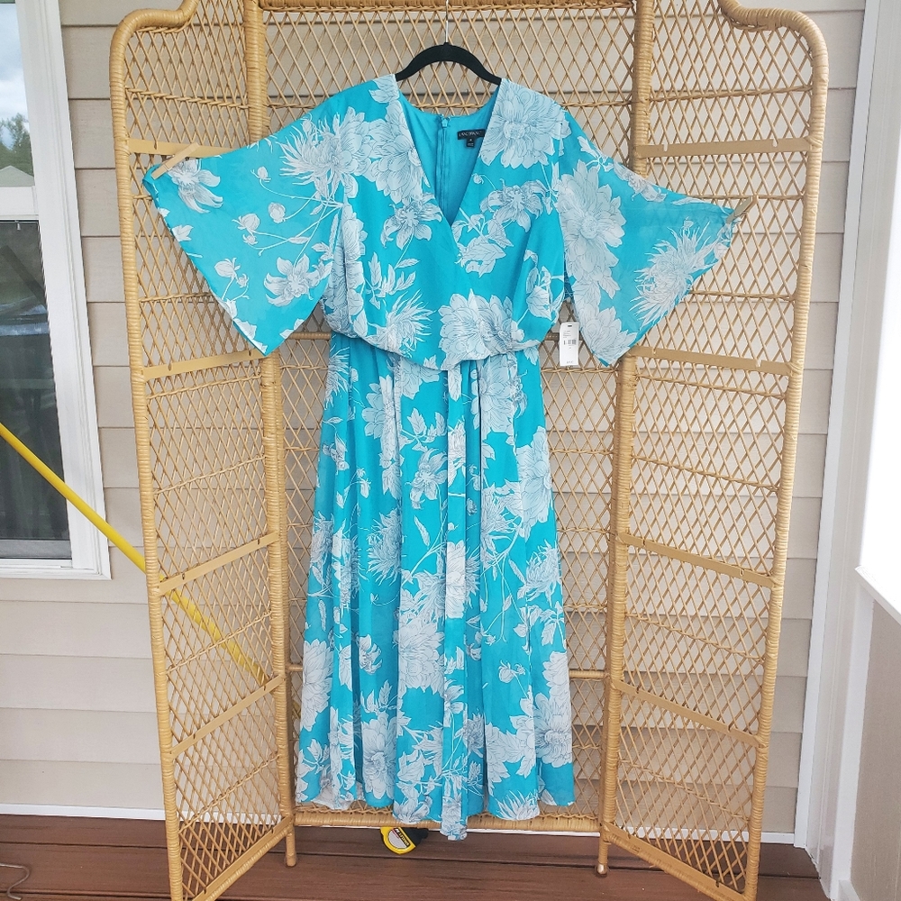 Lane Bryant Maxi Dress, Women's 24, Short Sleeve